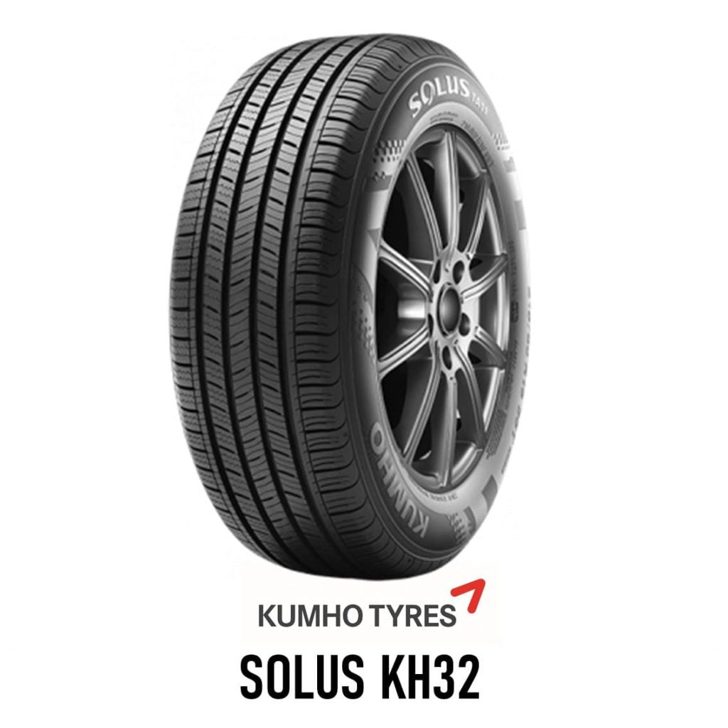 215/60R17 Kumho Solus KH32 96V Tyre – Quiet, Fuel-Efficient Premium Touring Passenger Tyre