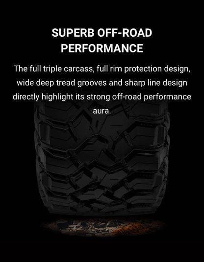 35X12.5R20 TESCHE RIDGE BLADE X/MT 12PR TYRE
