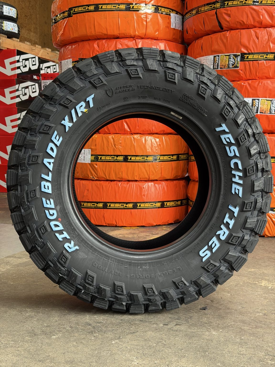 265/70R16 Tesche Ridgeblade X/RT Tyre (Winner of 2025 German Red Dot Award)