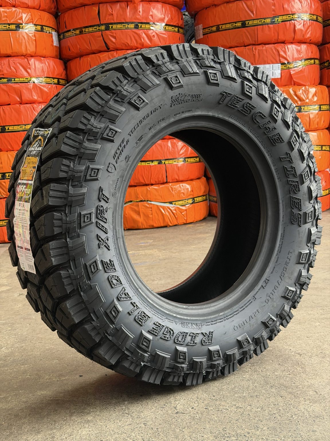 265/70R16 Tesche Ridgeblade X/RT Tyre (Winner of 2025 German Red Dot Award)