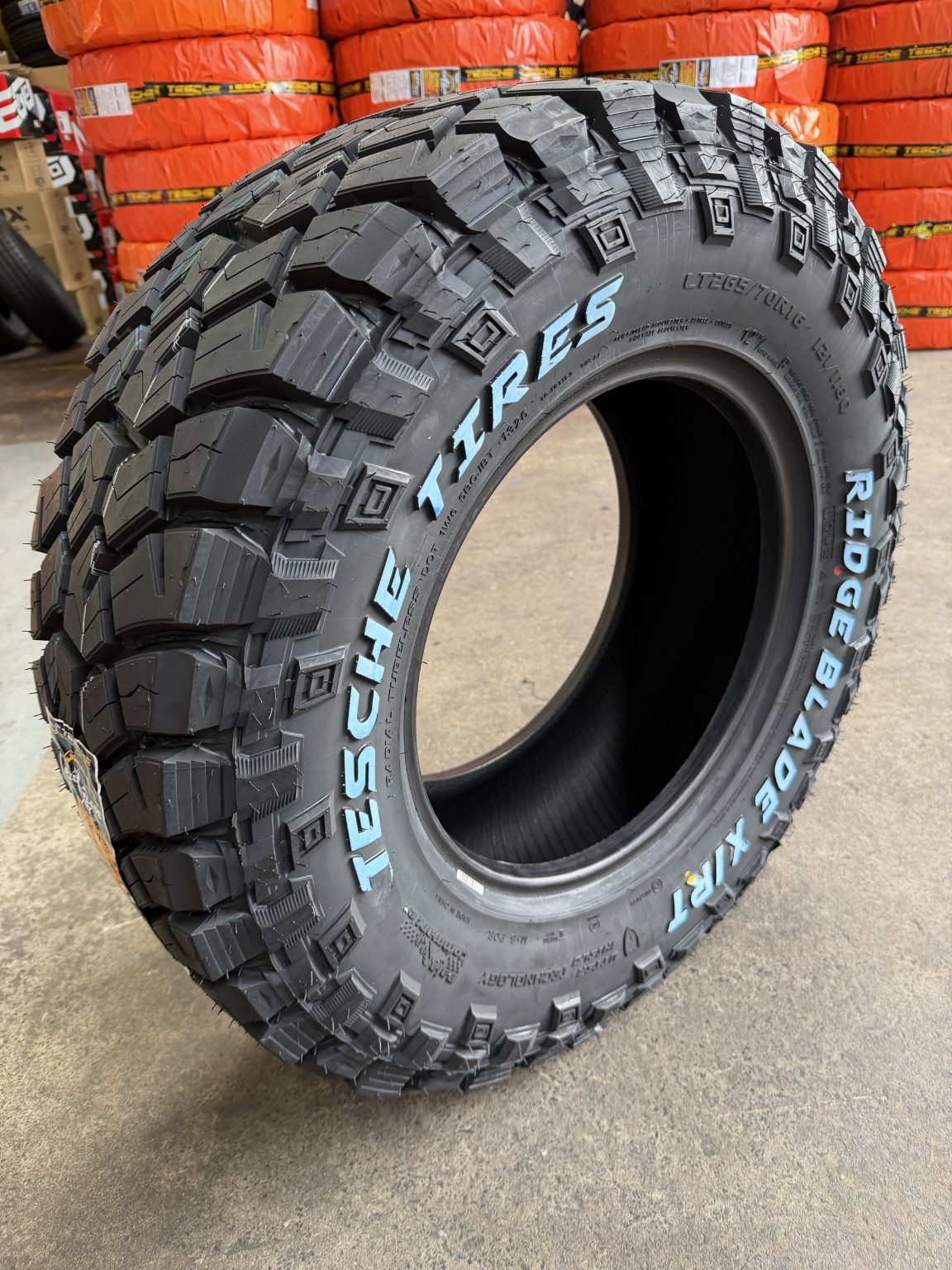 265/70R16 Tesche Ridgeblade X/RT Tyre (Winner of 2025 German Red Dot Award)