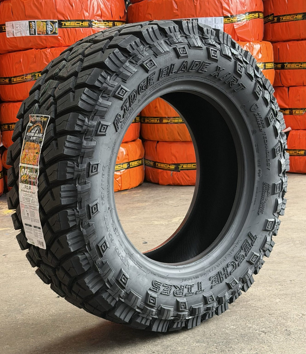 265/65R17 Tesche Ridgeblade X/RT Tyre (Winner of 2025 German Red Dot Award)