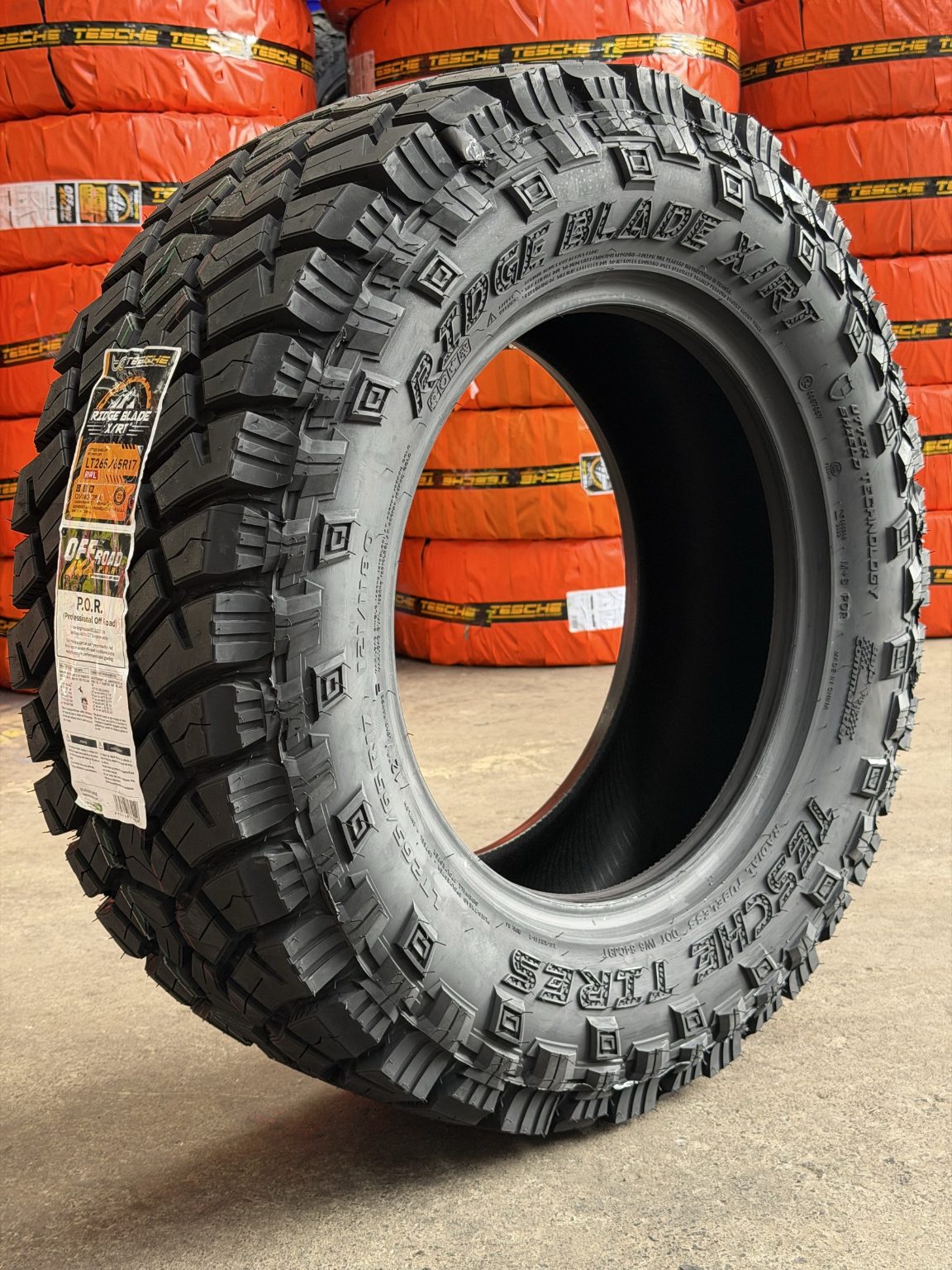 265/65R17 Tesche Ridgeblade X/RT Tyre (Winner of 2025 German Red Dot Award)