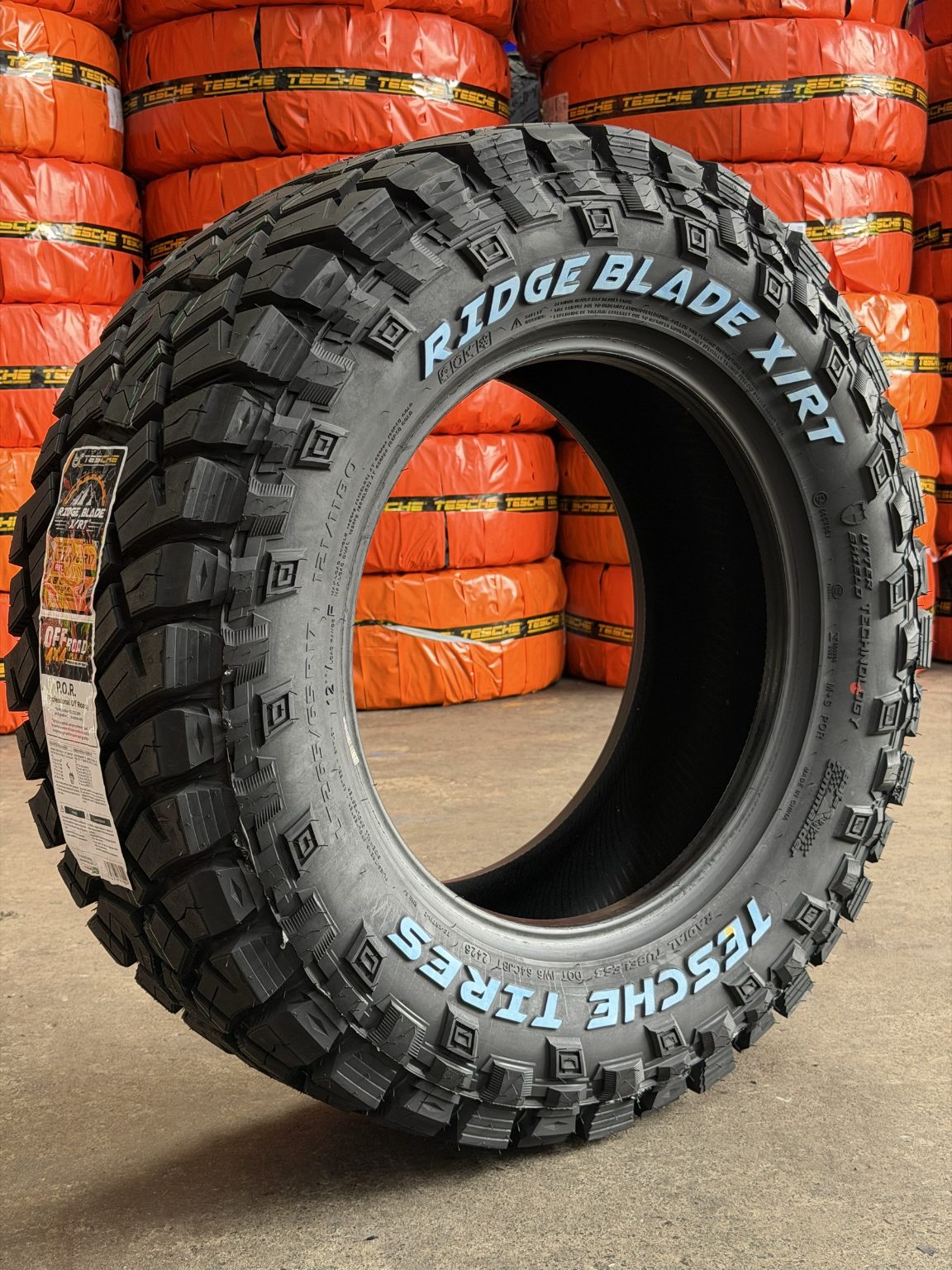 265/65R17 Tesche Ridgeblade X/RT Tyre (Winner of 2025 German Red Dot Award)