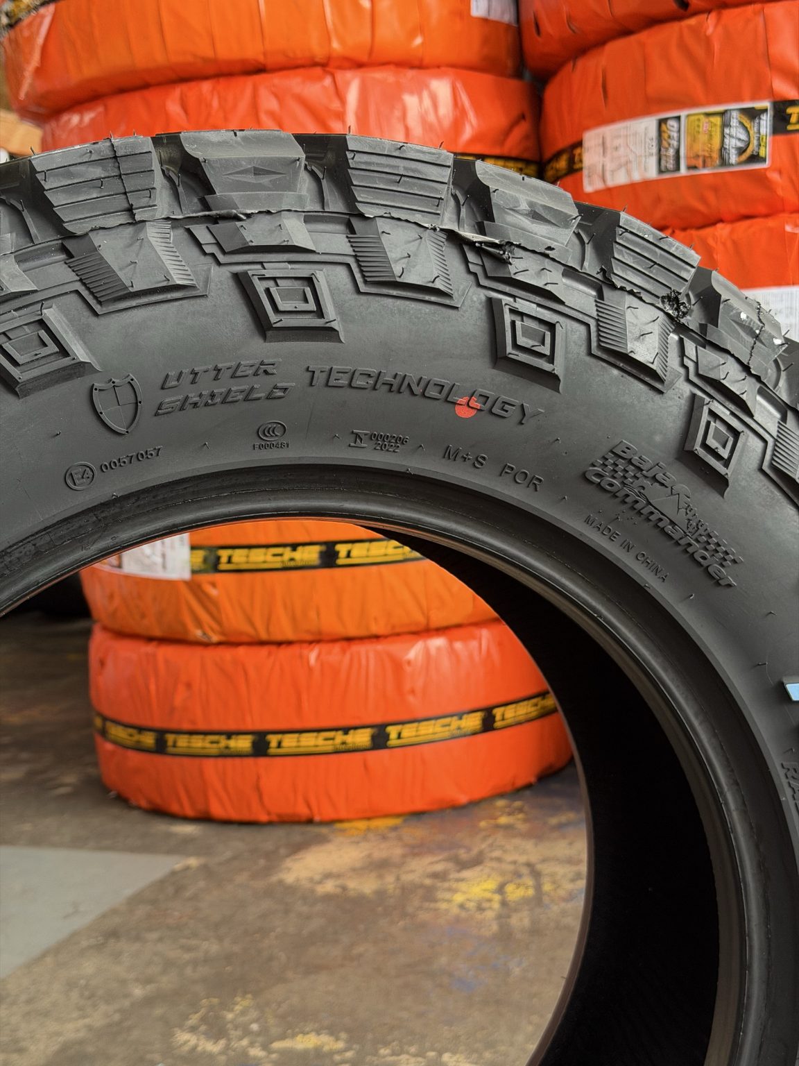 265/65R17 Tesche Ridgeblade X/RT Tyre (Winner of 2025 German Red Dot Award)