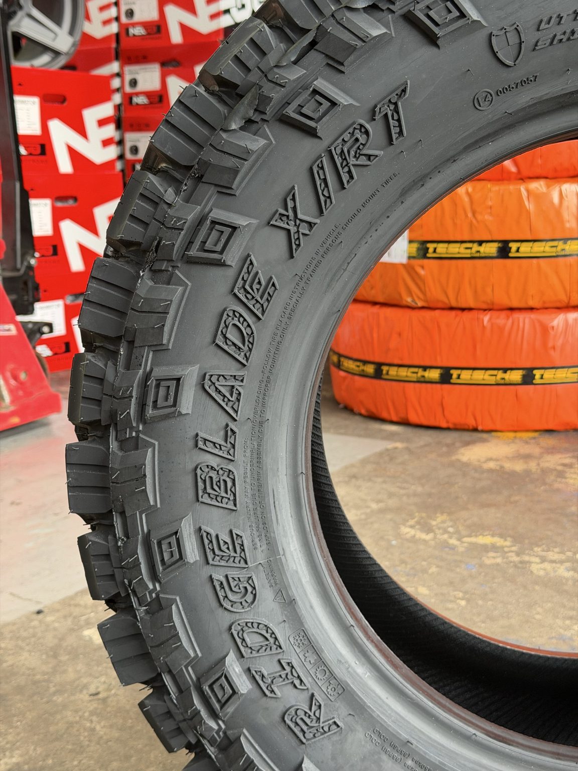 265/65R17 Tesche Ridgeblade X/RT Tyre (Winner of 2025 German Red Dot Award)