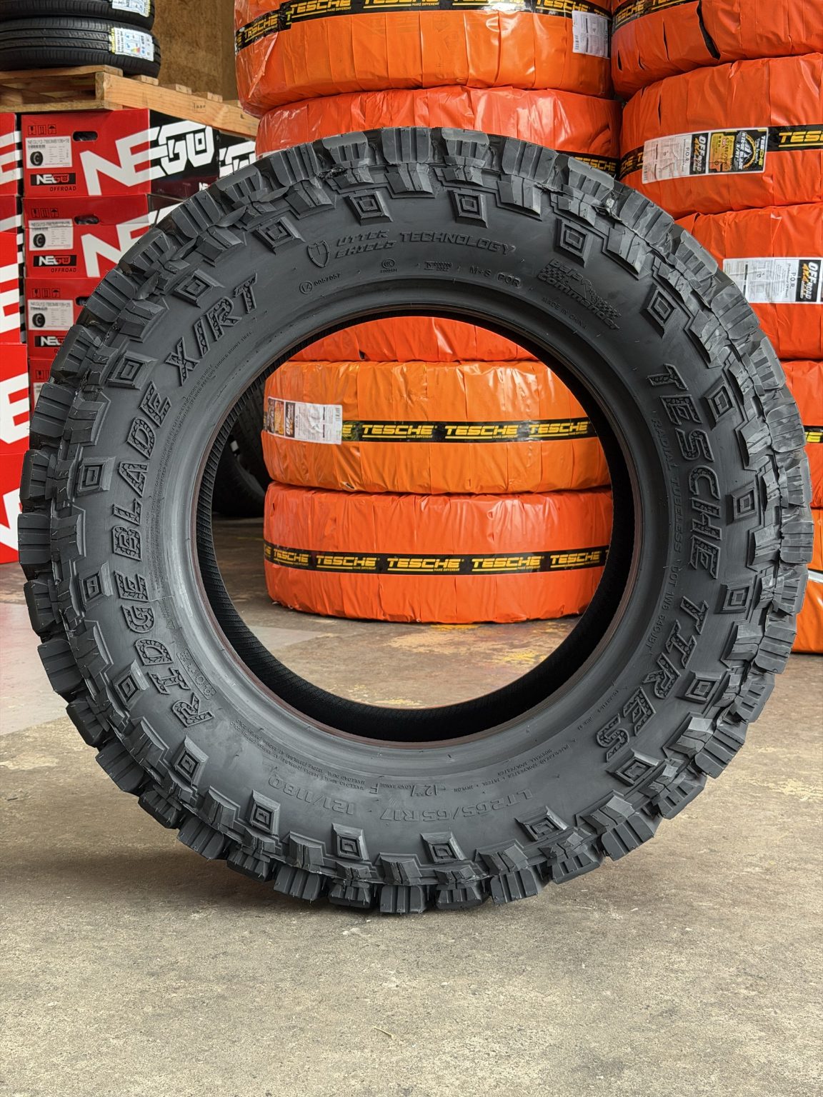 265/65R17 Tesche Ridgeblade X/RT Tyre (Winner of 2025 German Red Dot Award)