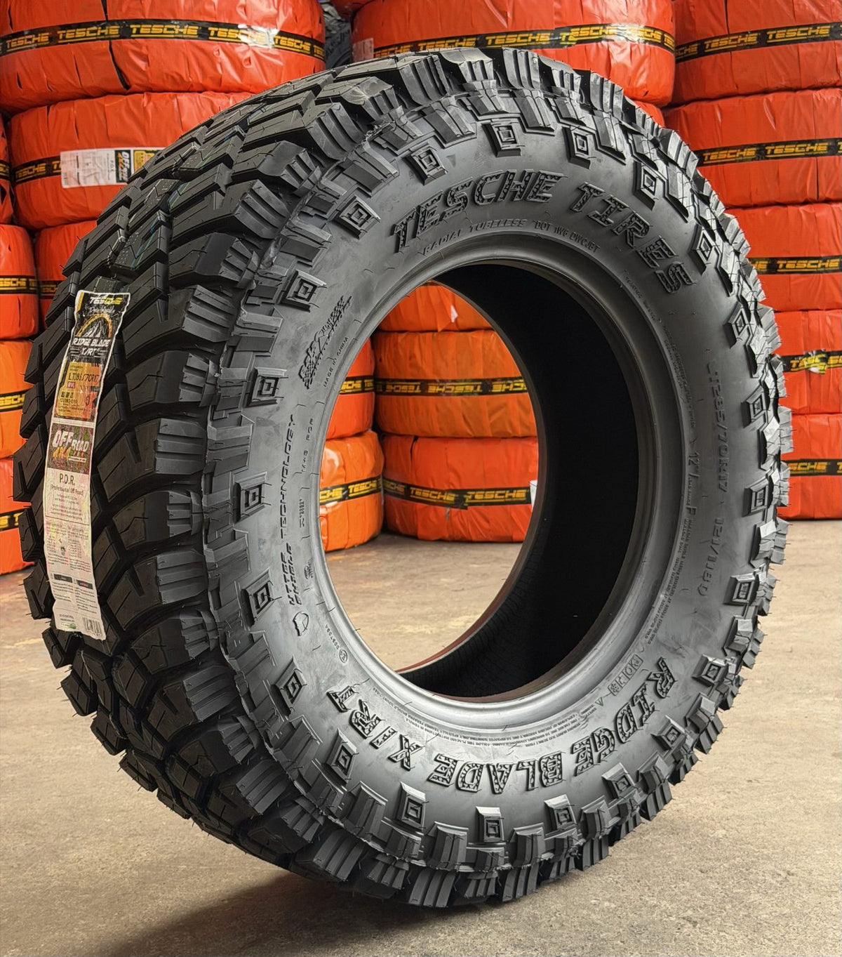 285/70R17 Tesche Ridgeblade X/RT Tyre (Winner of 2025 German Red Dot Award)