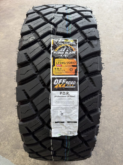 285/70R17 Tesche Ridgeblade X/RT Tyre (Winner of 2025 German Red Dot Award)