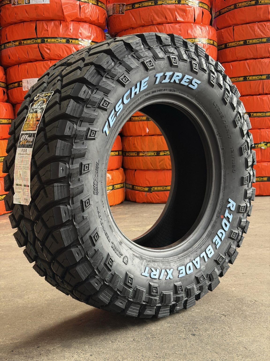 285/70R17 Tesche Ridgeblade X/RT Tyre (Winner of 2025 German Red Dot Award)