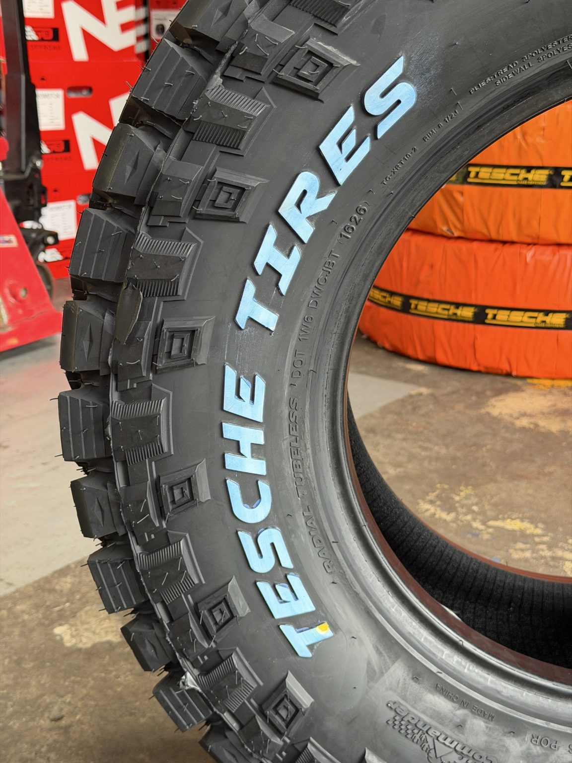 285/70R17 Tesche Ridgeblade X/RT Tyre (Winner of 2025 German Red Dot Award)