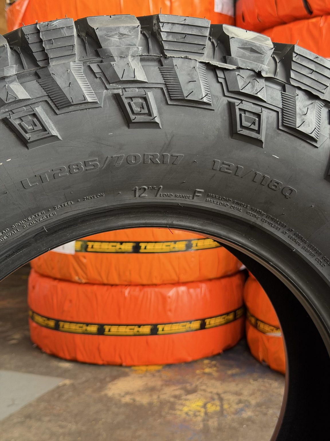 285/70R17 Tesche Ridgeblade X/RT Tyre (Winner of 2025 German Red Dot Award)