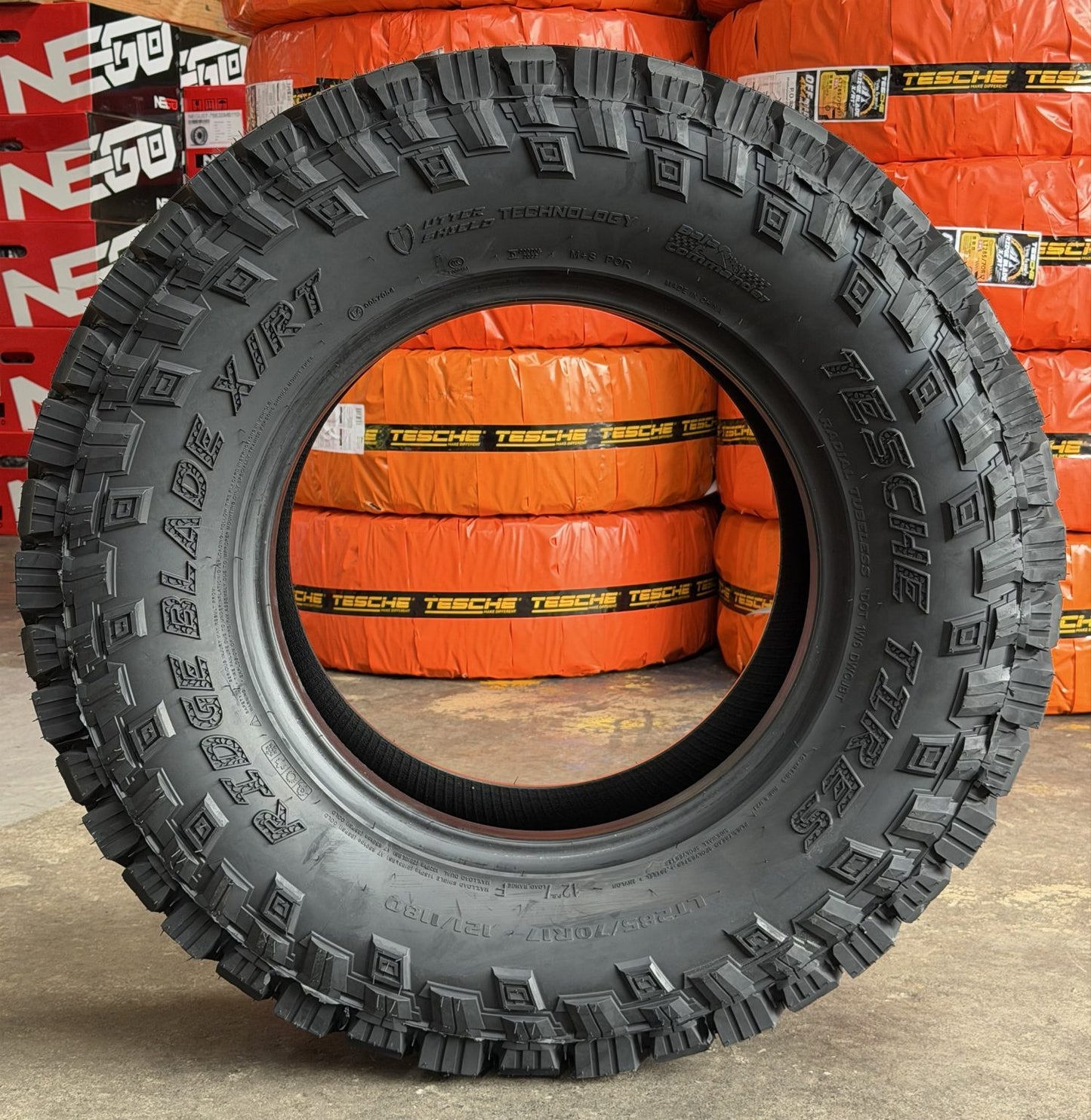285/70R17 Tesche Ridgeblade X/RT Tyre (Winner of 2025 German Red Dot Award)