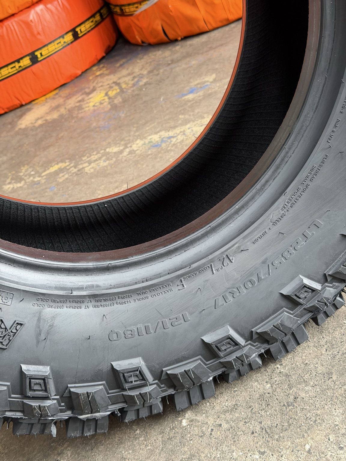 285/70R17 Tesche Ridgeblade X/RT Tyre (Winner of 2025 German Red Dot Award)