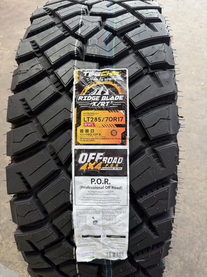 285/70R17 Tesche Ridgeblade X/RT Tyre (Winner of 2025 German Red Dot Award)