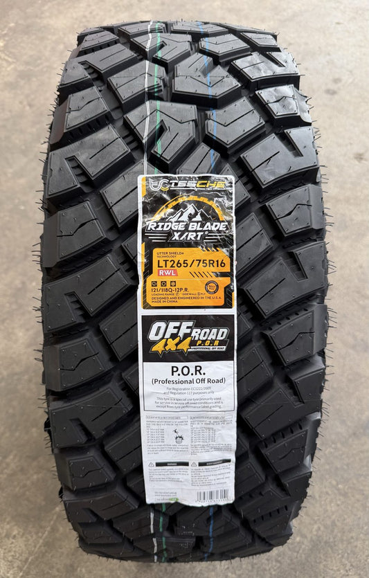 265/75R16 Tesche Ridgeblade X/RT Tyre (Winner of 2025 German Red Dot Award)