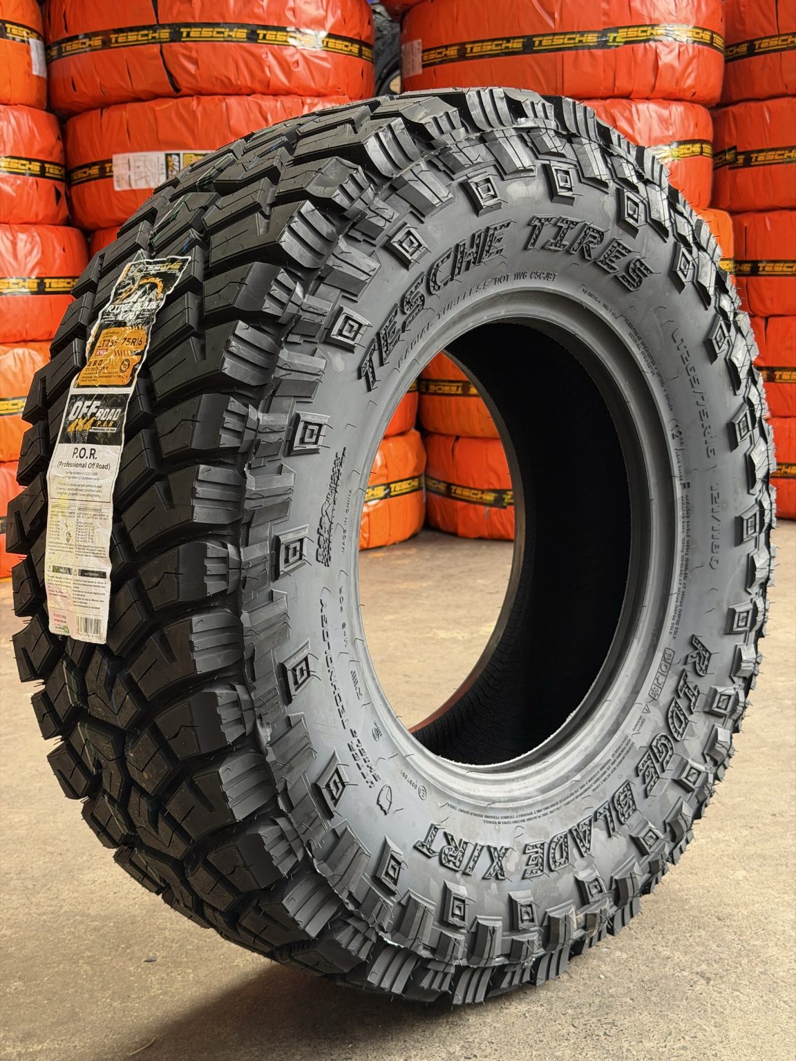 265/75R16 Tesche Ridgeblade X/RT Tyre (Winner of 2025 German Red Dot Award)