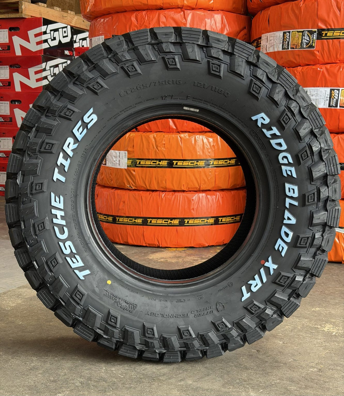 265/75R16 Tesche Ridgeblade X/RT Tyre (Winner of 2025 German Red Dot Award)
