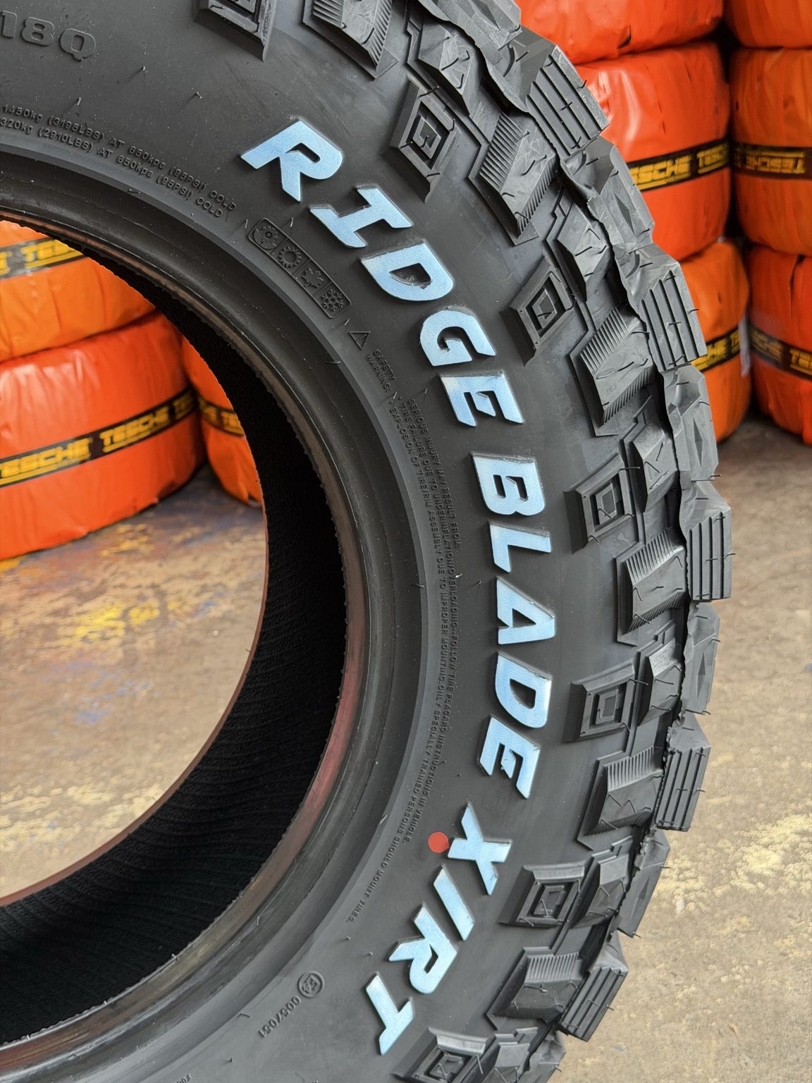 265/75R16 Tesche Ridgeblade X/RT Tyre (Winner of 2025 German Red Dot Award)