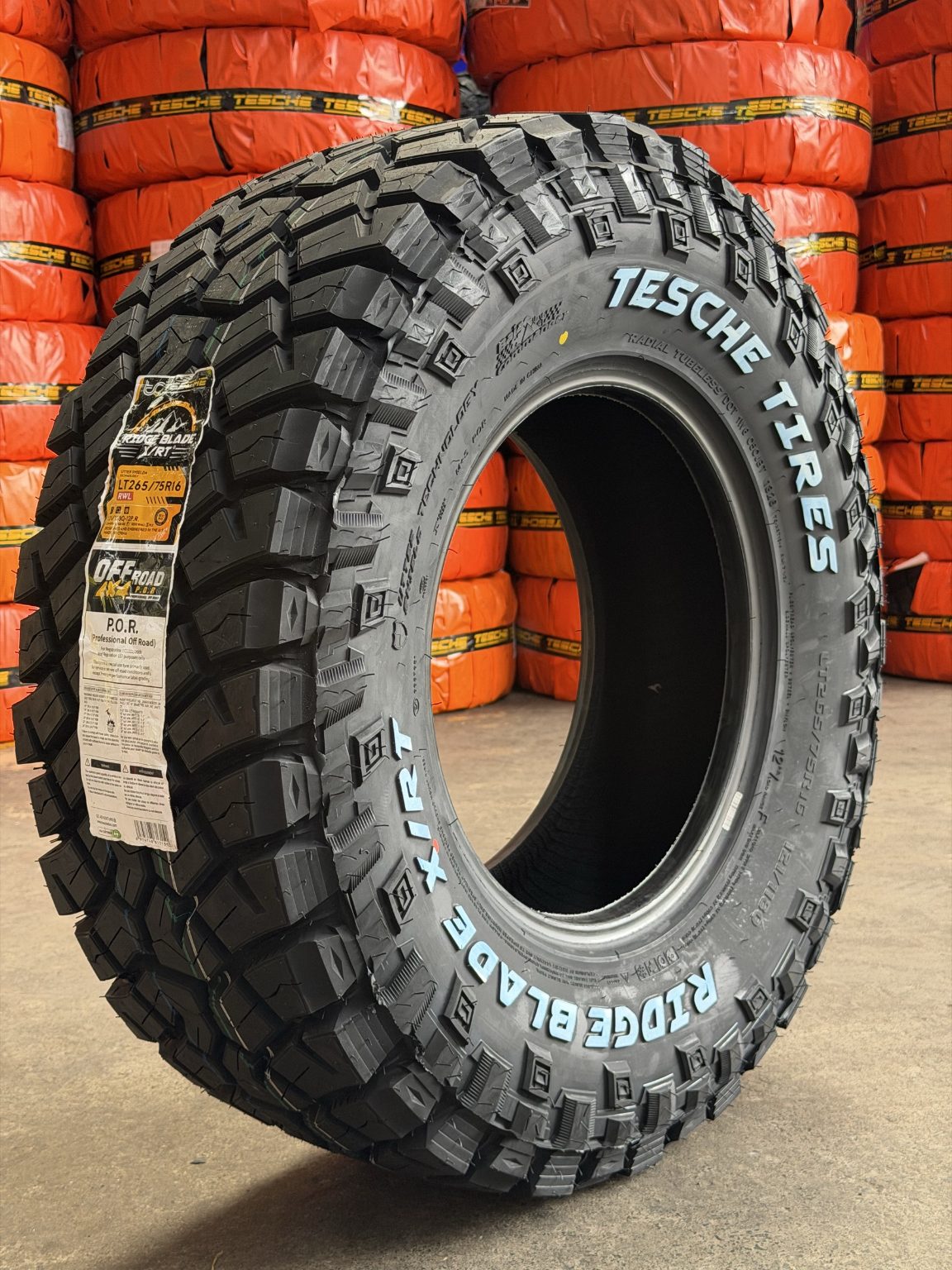 265/75R16 Tesche Ridgeblade X/RT Tyre (Winner of 2025 German Red Dot Award)