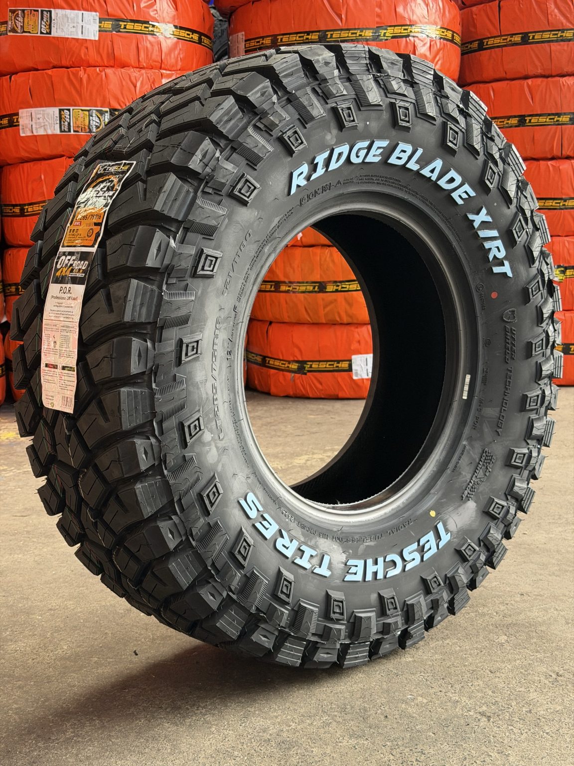 285/75R16 Tesche Ridgeblade X/RT Tyre (Winner of 2025 German Red Dot Award)