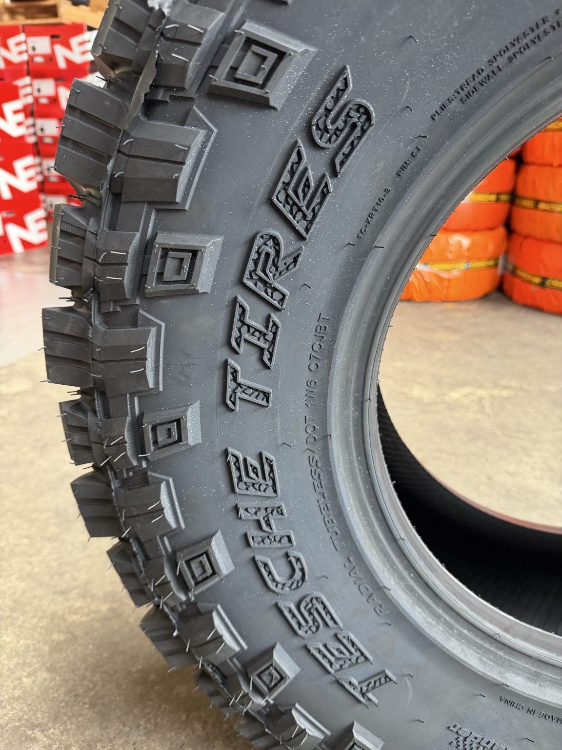 285/75R16 Tesche Ridgeblade X/RT Tyre (Winner of 2025 German Red Dot Award)