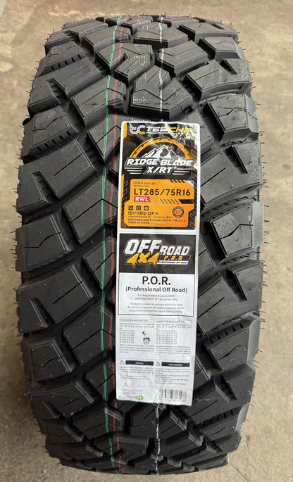 285/75R16 Tesche Ridgeblade X/RT Tyre (Winner of 2025 German Red Dot Award)