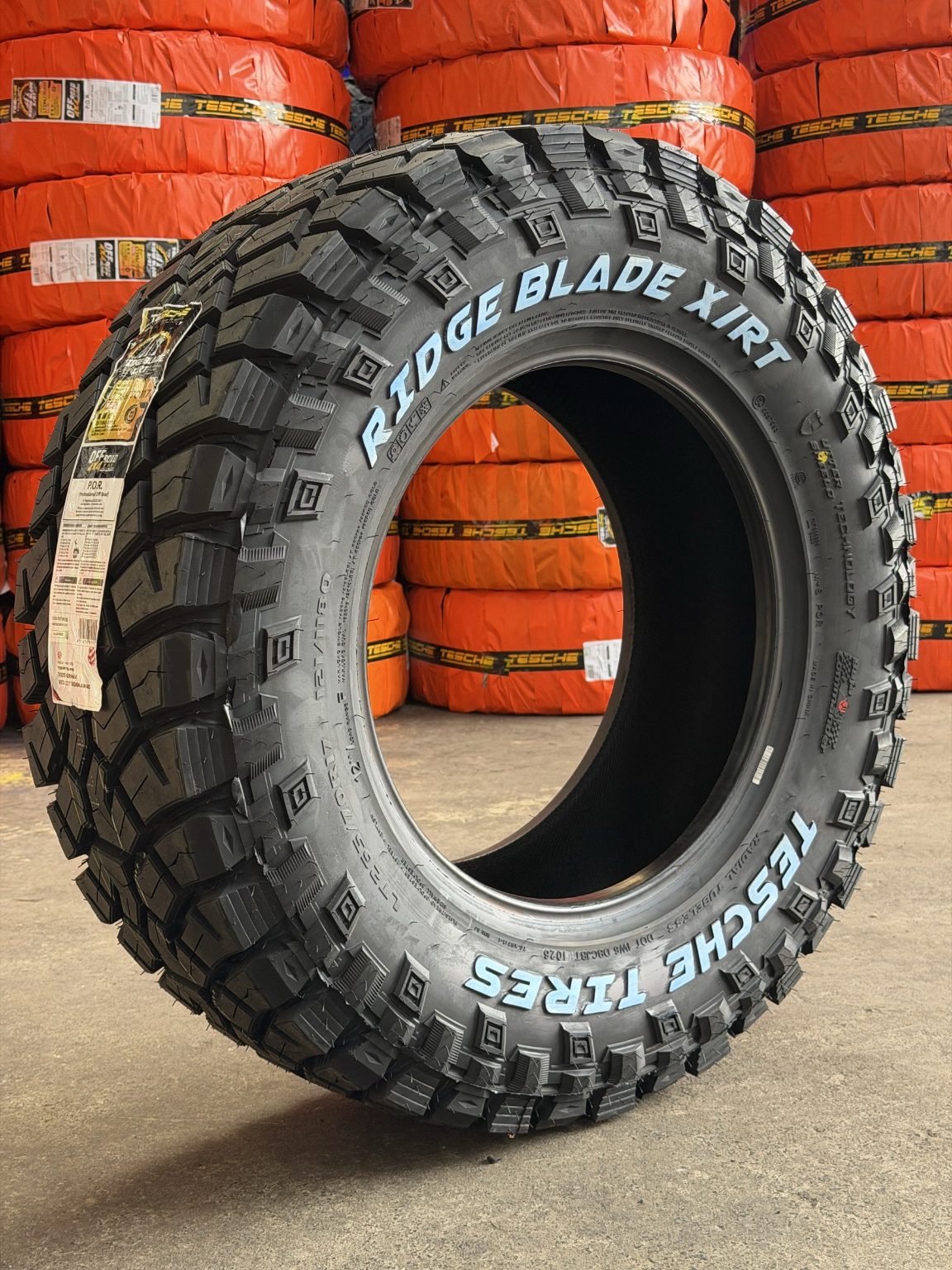265/70R17 Tesche Ridgeblade X/RT Tyre (Winner of 2025 German Red Dot Award)