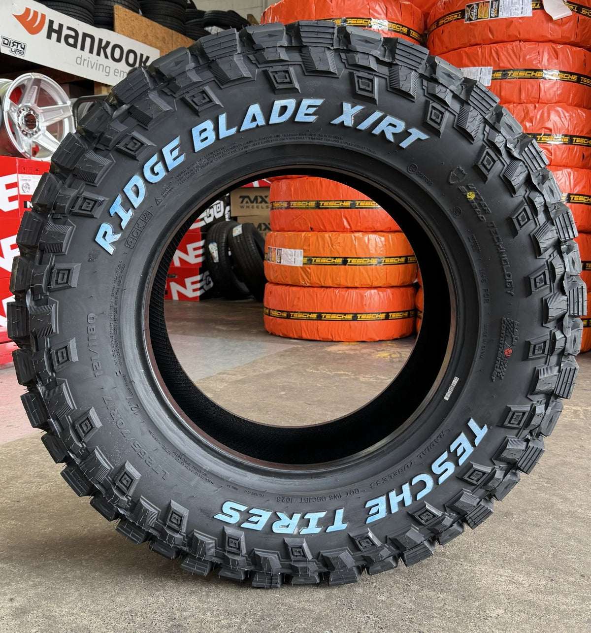265/70R17 Tesche Ridgeblade X/RT Tyre (Winner of 2025 German Red Dot Award)