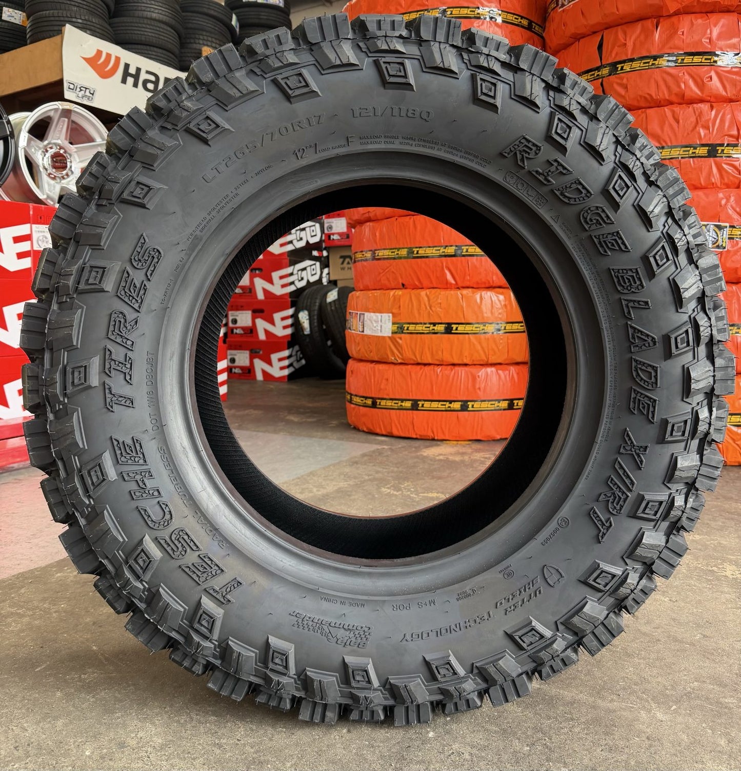 265/70R17 Tesche Ridgeblade X/RT Tyre (Winner of 2025 German Red Dot Award)