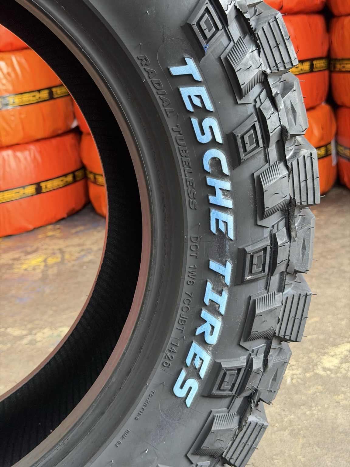 265/60R18 Tesche Ridgeblade X/RT Tyre (Winner of 2025 German Red Dot Award)