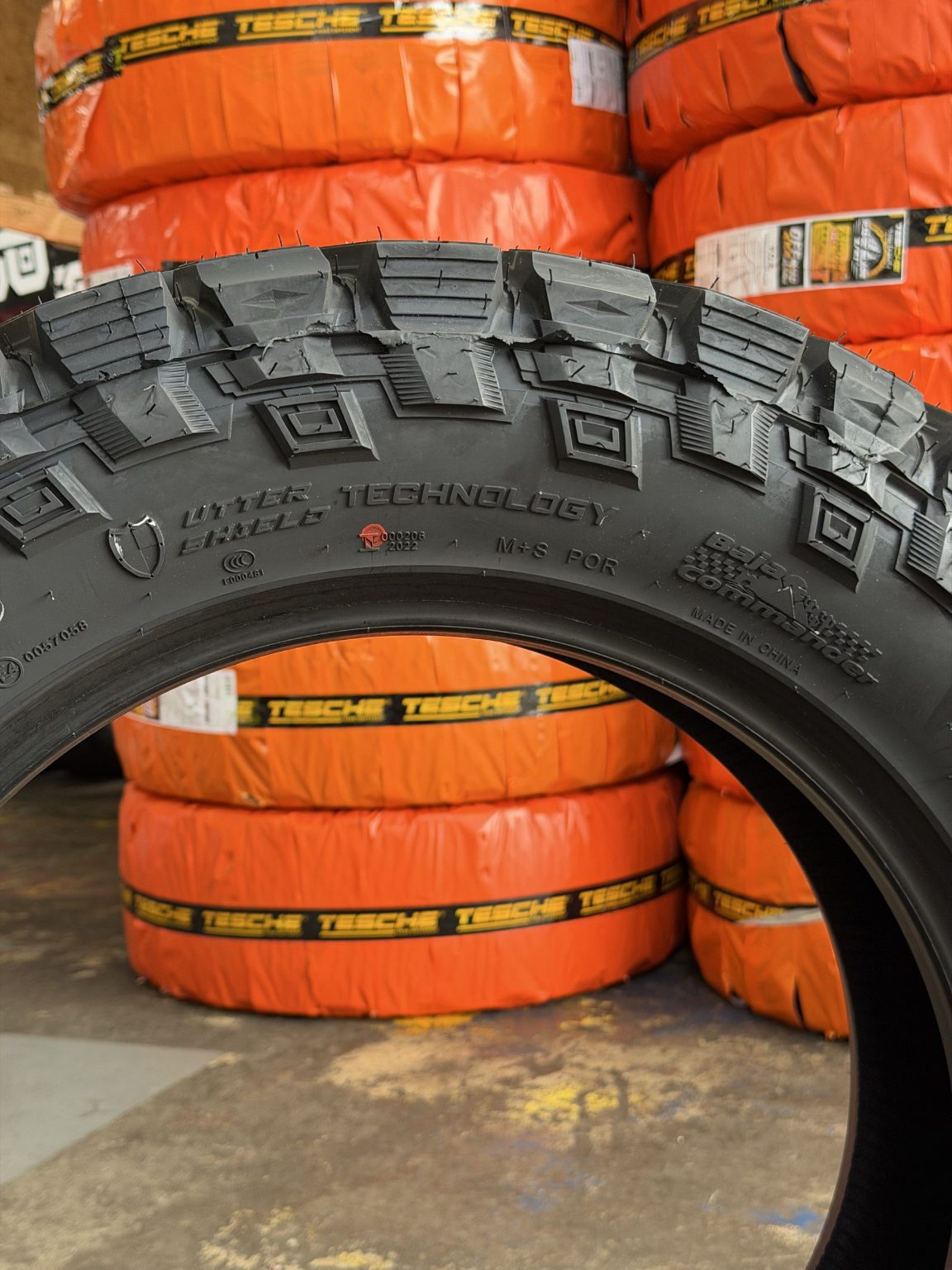 265/60R18 Tesche Ridgeblade X/RT Tyre (Winner of 2025 German Red Dot Award)