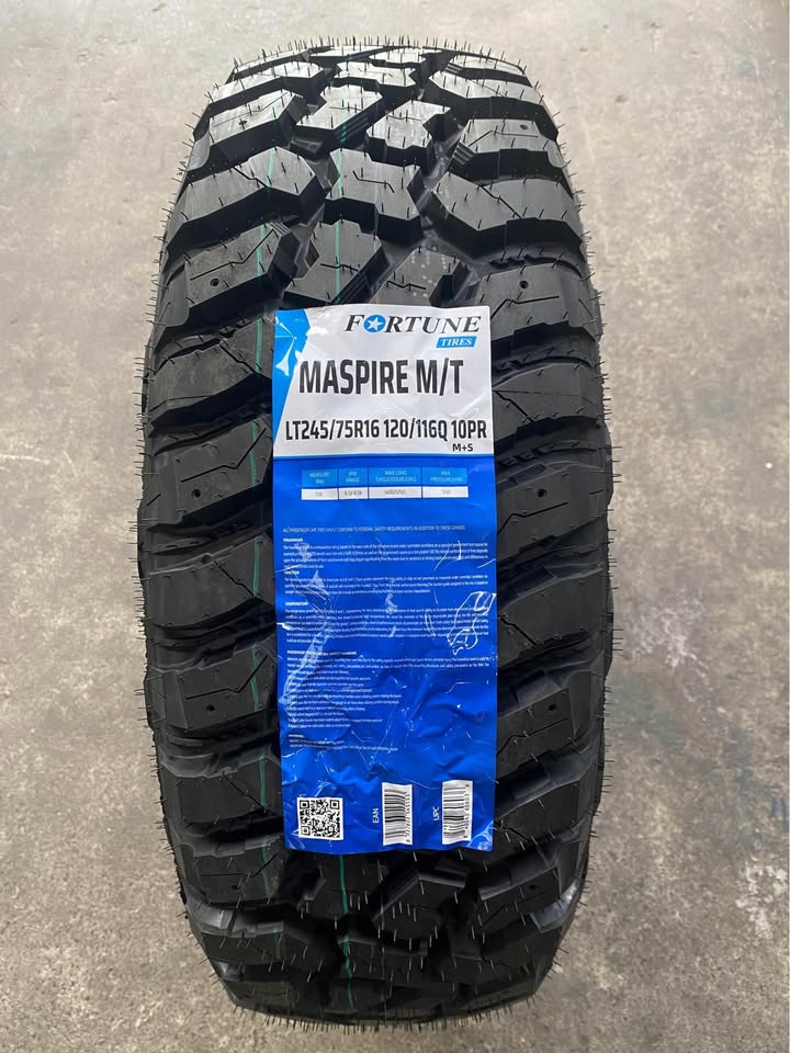 245/75R16 FORTUNE MASPIRE M/T TYRE T-Series