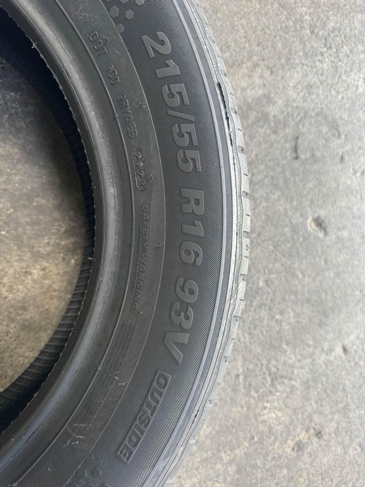 215/55R16 Kumho ES33 Ecowing 93V Tyre – Fuel-Efficient All-Season