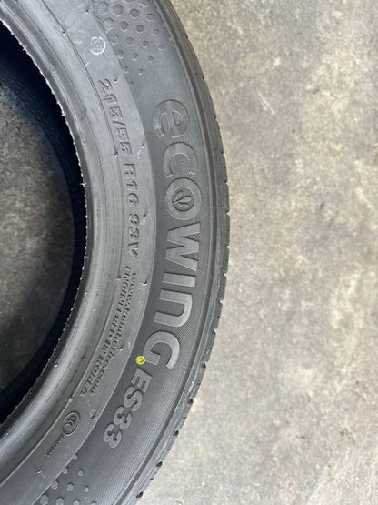 215/55R16 Kumho ES33 Ecowing 93V Tyre – Fuel-Efficient All-Season