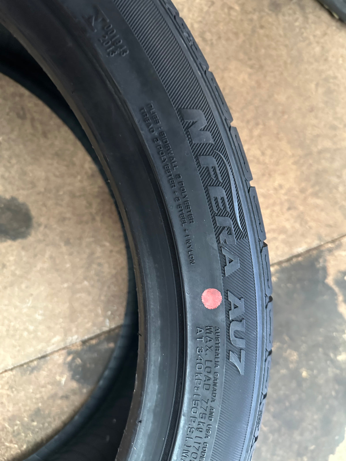 245/40R20 NEXEN NFERA AU7 TYRE- OLD STOCK CRAZY SPECIAL