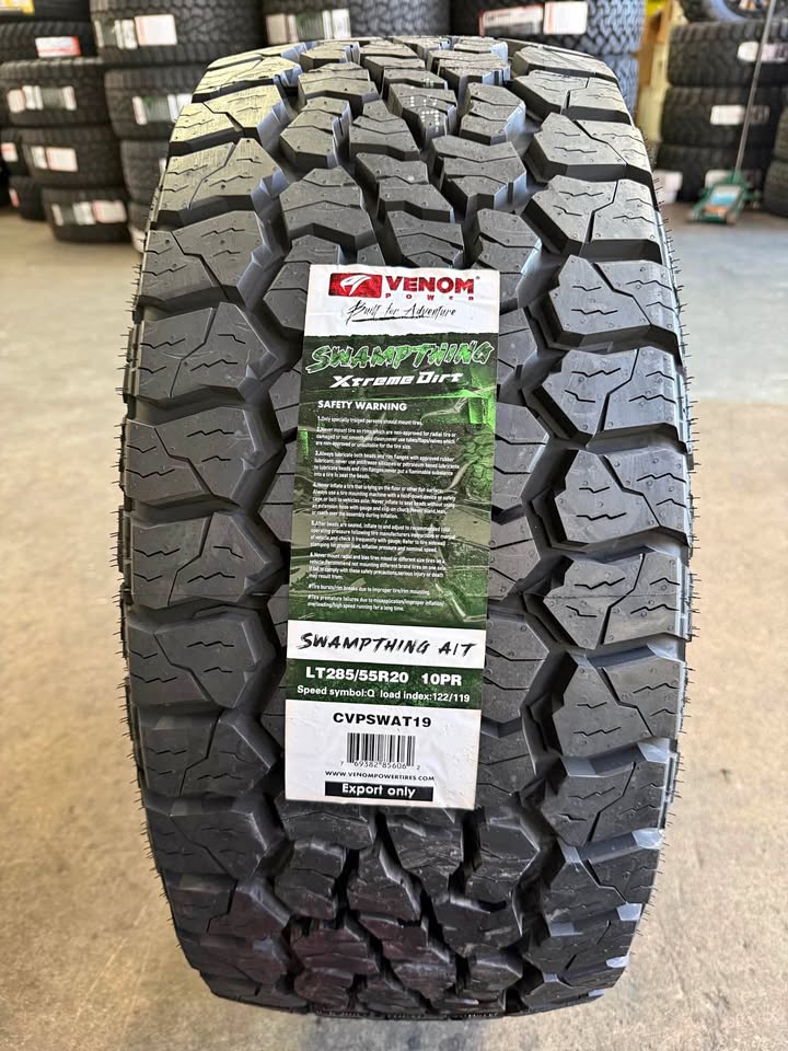285/55R20 VENOM POWER SWAMPTHING ALL TERRAIN TYRE