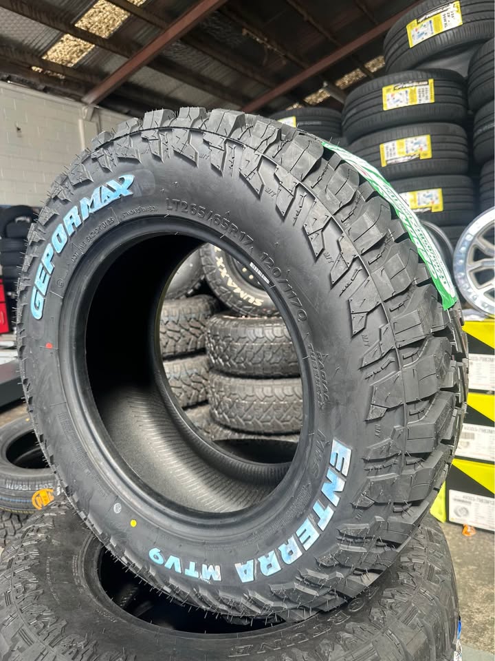 265/65R17 GEPORMAX ENTERRA MUD MTV9 Tyre – Mud Terrain Off-Road Grip | Lowest Price NZ