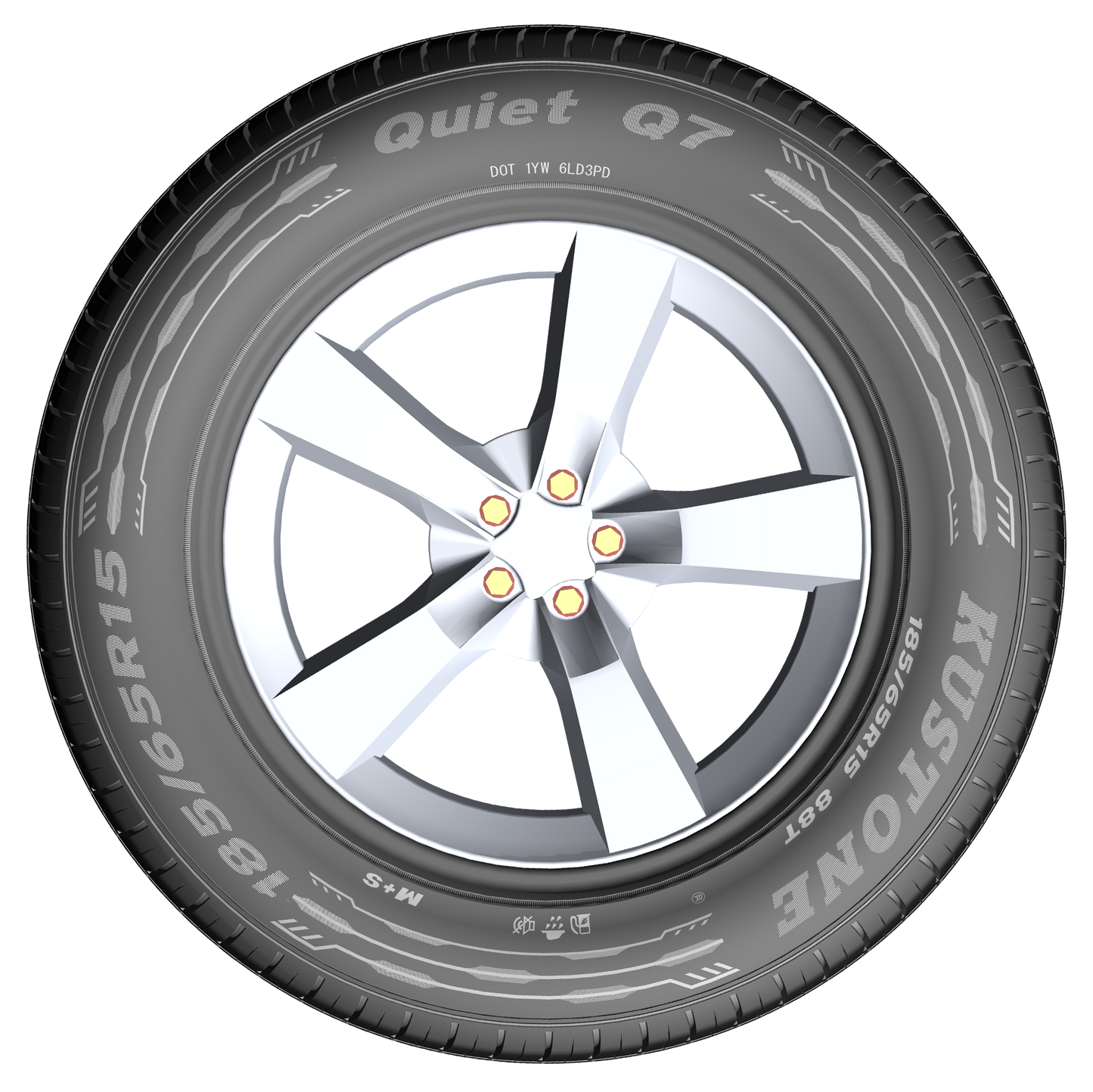 185/65R14 86H Kustone Q7 Tyre – Reliable Passenger | Lowest Price NZ