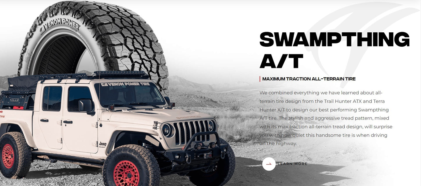 265/50R20 VENOM POWER SWAMPTHING A/T TYRE