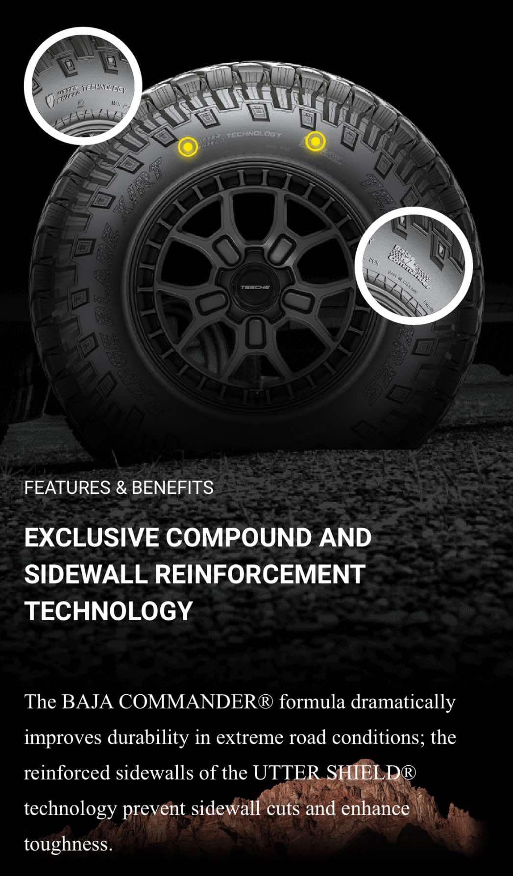 35X12.5R17 TESCHE RIDGE BLADE X/RT 12PR TYRE